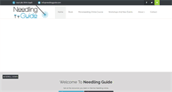 Desktop Screenshot of needlingguide.com